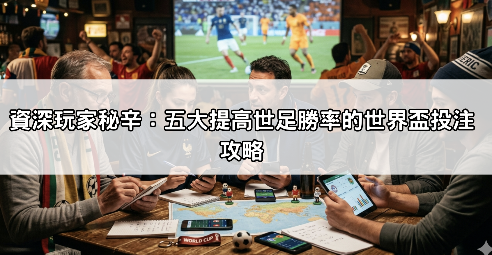 資深玩家秘辛：五大提高世足勝率的世界盃投注攻略