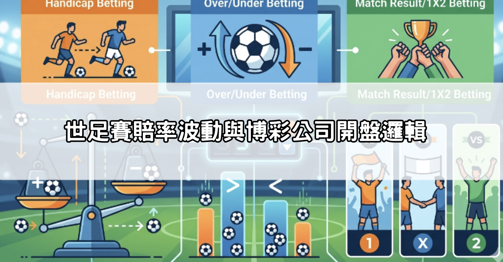 世足賽賠率波動與博彩公司開盤邏輯